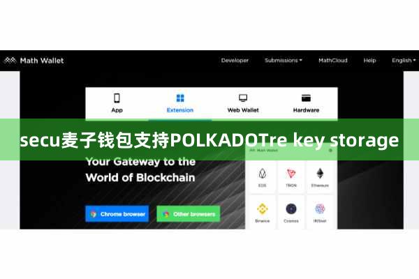 secu麦子钱包支持POLKADOTre key storage