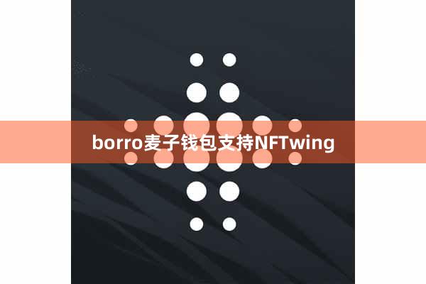 borro麦子钱包支持NFTwing
