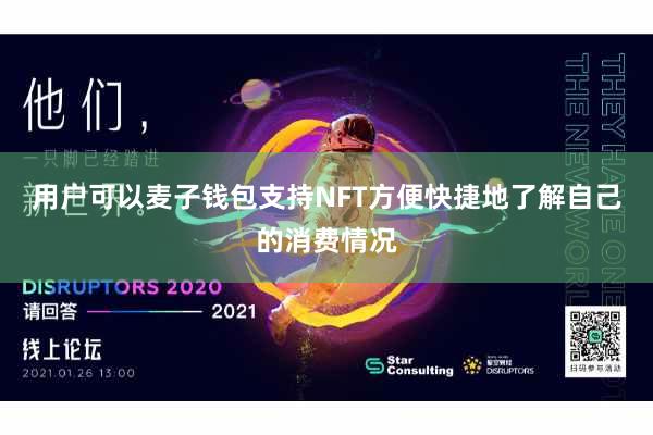 用户可以麦子钱包支持NFT方便快捷地了解自己的消费情况